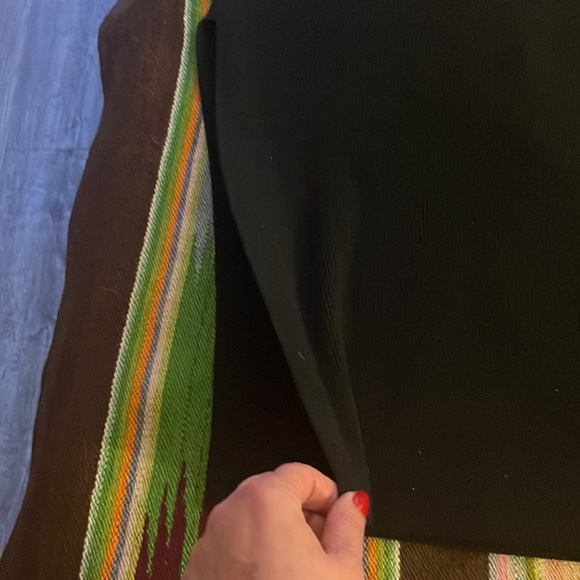 NWT MONSE❤️ Long Sweater Dress  Low scoop Back Calf leather belt Dress 🎉 - Picture 11 of 11